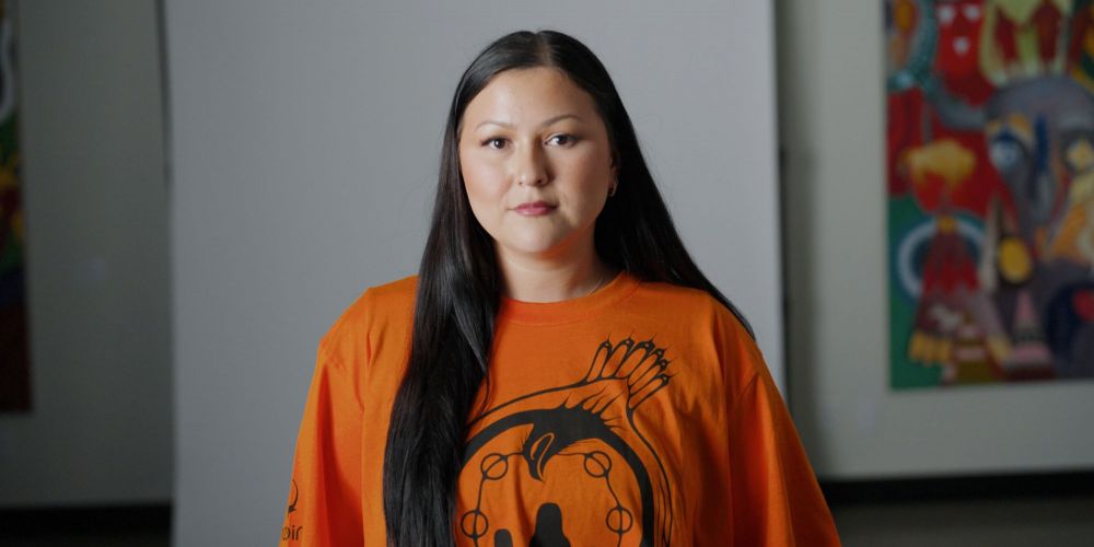 National Day for Truth and Reconciliation - Local artist Emily Kewageshig marks partnership with Indspire and Giant Tiger for new Orange shirt design