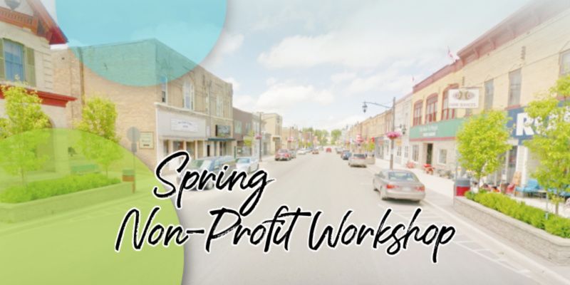 A sunny downtown overlaid with the text 